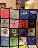 T-Shirt Quilt - Available in 6 Sizes Starting at $255 (with 50% deposit)